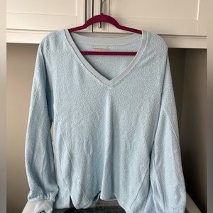 Urban Outfitters fuzzy off shoulder sweater
